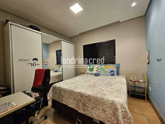Imagem Casa com Belíssimo Conceito Aberto contendo 03 quartos sendo 01 suite no Condomínio Bellevie na Cidade de Cambé-PR