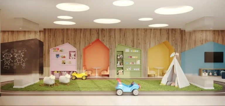 Imagem Apartamentos bem planejados e com infraestrutura completa para o bem-estar da sua família. Tudo iss...