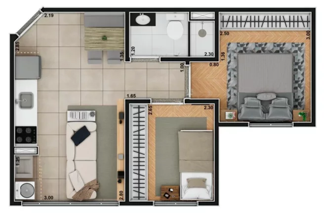 Imagem APARTAMENTO RESIDENCIAL em Itapevi - SP, Jardim Vitápolis