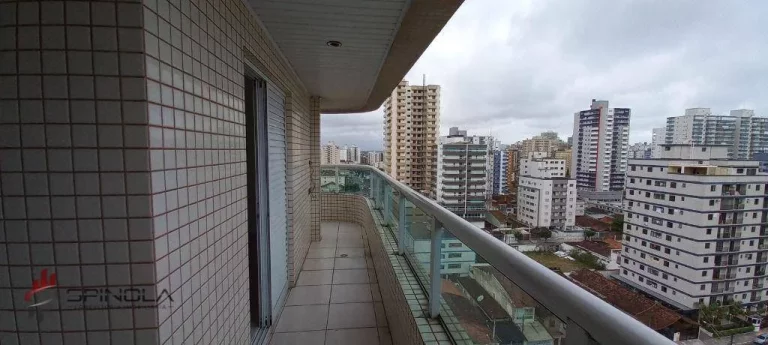 Imagem Apartamento com 3 dormitórios à venda, 102 m² por R$ 630.000,00 - Ocian - Praia Grande/SP