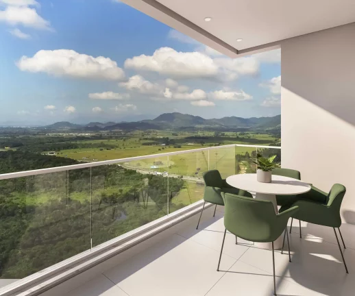Imagem Apartamento na planta com 4 dormitórios sendo 2 suítes e 2 vagas de garagem - Itapema/SC