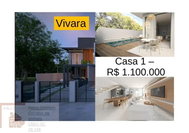 Imagem Casa moderna|Loteamento Planejado