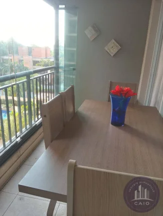 Imagem Apartamento 2 quartos, 62m² a venda ou aluguel por R$ 6.200,00-Alphaville/S