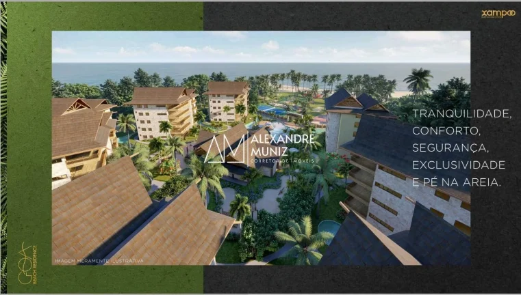 Imagem Goa Beach Residence, apartamentos no Porto das Dunas, Aquira-CE.