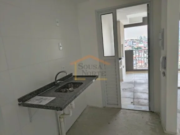 Imagem Apartamento no contra piso, com 2 dormitórios, sendo 1 suíte, 2 banheiros, varanda gourmet com chu...
