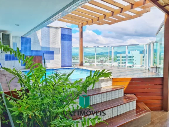 Imagem Linda cobertura linear com 3 suítes e lazer completo a venda na Praia do Morro - Guarapari