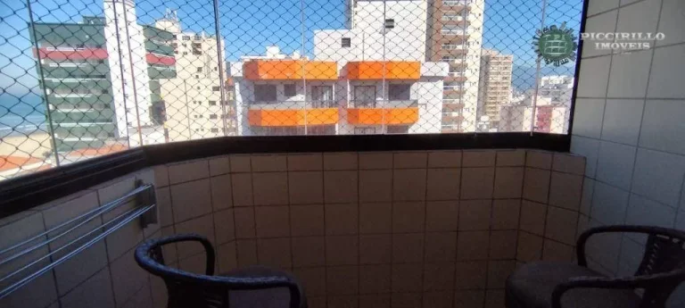 Imagem Apartamento à venda, 80 m² por R$ 440.000,00 - Aviação - Praia Grande/SP