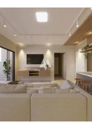 Imagem Obras aceleradas - Apartamento de 2 dormitórios sendo 1 suíte em Santos