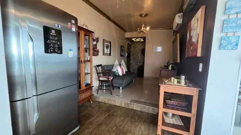 Imagem Apartamento 2 dormitórios mobiliado com vista para o mar na Pompéia – Santos/SP