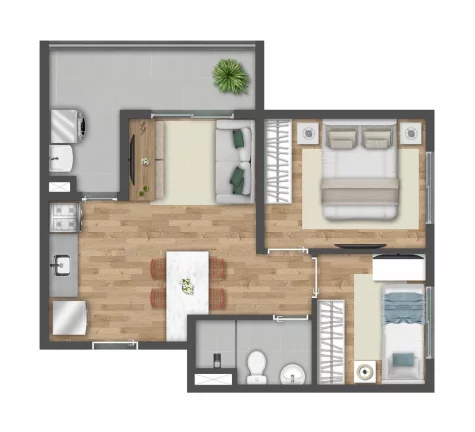 Imagem APARTAMENTO RESIDENCIAL em São Paulo - SP, Vila Nova das Belezas