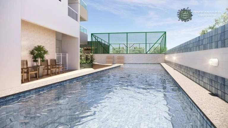 Imagem Apartamento com 2 dormitórios à venda, 82 m² por R$ 550.000,00 - Aviação - Praia Grande/SP