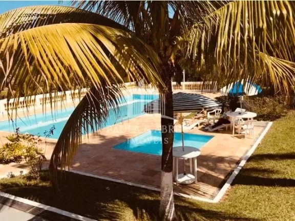 Imagem Chácara 5.000M², (terreno 48.000m² para outros Projetos) PLANA com 2 Casas Germinada idêntica com 3 Quartos Cada casa (todos suítes) 2 Salas, Salão de festas completo, Piscinas, em Laranjal Paulista-SP
