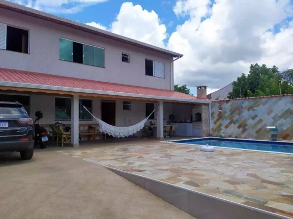 SOBRADO NOVO 3 DORMITORIOS COM PISCINA E CHURRASQUEIRA