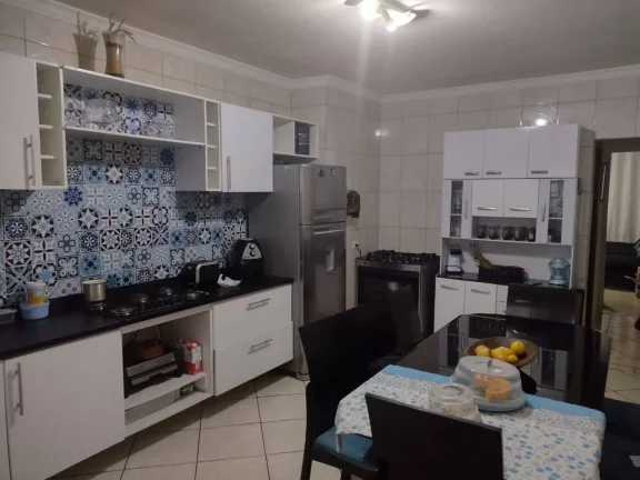 Imagem Sobrado com 3 dormitórios à venda, 177 m² por R$ 530.000,00 - Jardim Santo Alberto - Santo André/SP