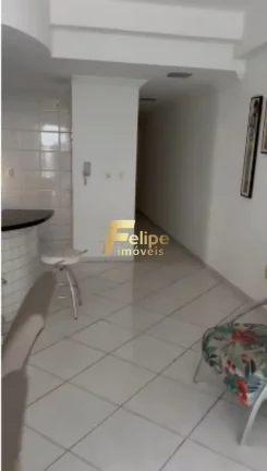 Imagem Que tal morar em um apartamento espaçoso, com 2 quartos, sendo 1 suíte, 2 salas, 2 banheiros e 80,00 m2 de área, além de uma vaga de garagem e área externa lateral?