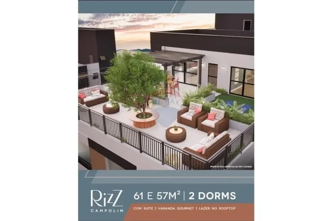 Imagem Apartamento Lançamento - Rizz Campolim – Rooftop Exclusivo e Localização Premium