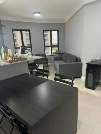 Imagem Apartamento, 1 dormitório ( 1 Suíte), 2 vagas, Porteira Fechada, Aquárius - Sjc.