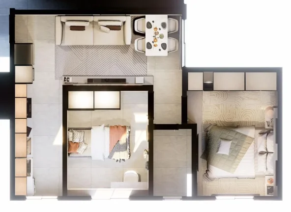 Imagem Apartamentos na planta Boulevard Piazza