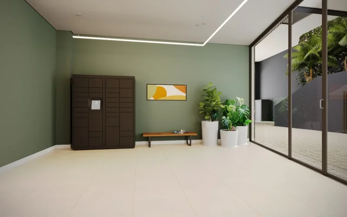 Imagem Studio em frente ao edifício Copan - 25,59M², Academia, SPA, Lavanderia.