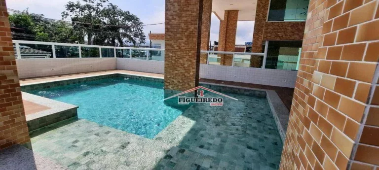 Imagem Apartamento à venda, 71 m² por R$ 390.000,00 - Vila Guilhermina - Praia Grande/SP