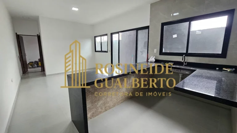Imagem CASA NOVA E MODERNA À VENDA COM 2 DORMITÓRIOS E 1 SUÍTE
