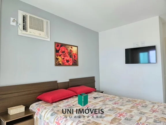 Imagem Amplo apto 2 quartos/suíte, à Venda na Praia do Morro - Prédio com elevador e vista montanhas !