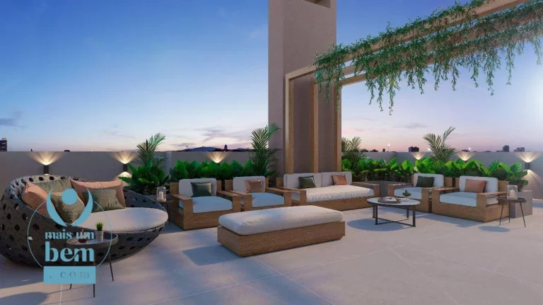 Imagem Apartamento Garden com 2 quartos sendo 1 suíte à venda, 43 m² por R$ 473.314,80 - Novo Mundo - Curitiba/PR