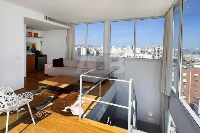 Imagem Cobertura à venda em Ipanema, 340m2 com 3 suítes, 2 vagas e Vista Mar!