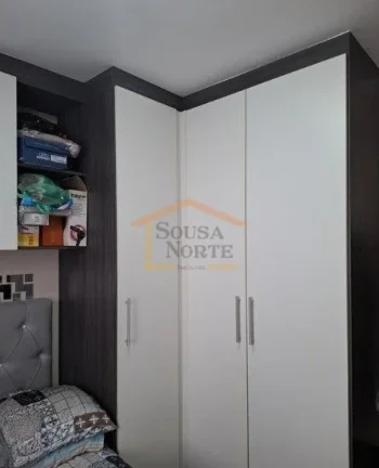 Imagem Apartamento aconchegante com 47 m², 2 dormitórios, sala 2 ambientes, cozinha planejada, banheiro s...