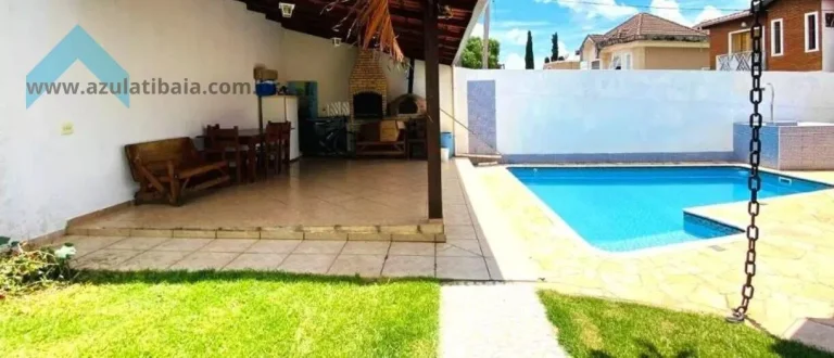 Imagem Casa com Piscina e Gourmet em Terreno Amplo  Atibaia