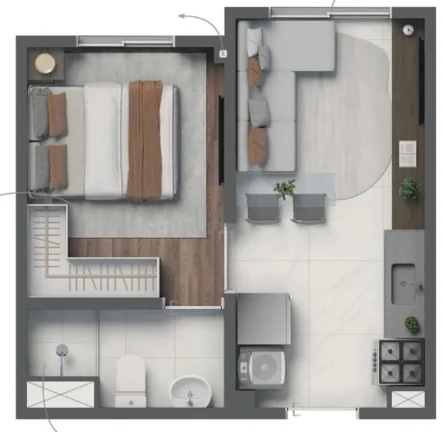 Imagem APARTAMENTO RESIDENCIAL em São Paulo - SP, Santo Amaro