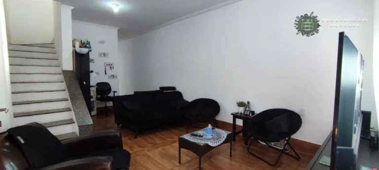 Imagem Sobrado com 3 dormitórios à venda, 118 m² por R$ 680.000,00 - Canto do Forte - Praia Grande/SP