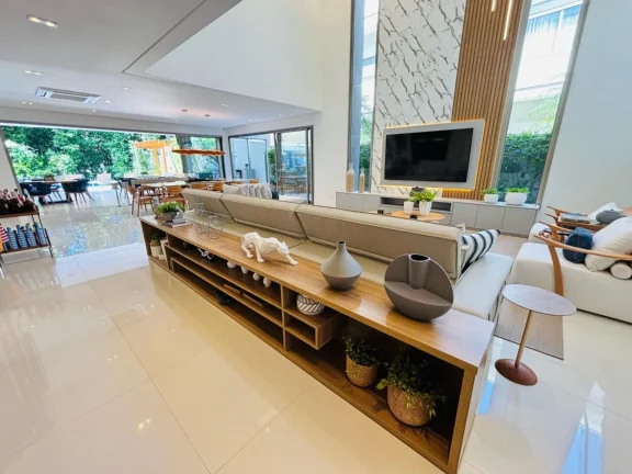 Imagem Luxuosa Casa à Venda na Riviera de São Lourenço Módulo 12 - 6 Quartos, 6 Suítes, 3 Salas, 4 Vagas - Área Externa Espetacular!