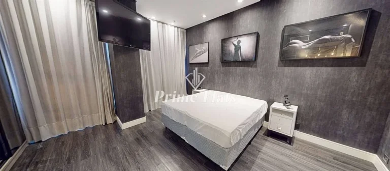 Imagem Flat disponível para locação no Wyndham Garden Convention Nortel, com 36m², 1 dormitório e 1 vaga