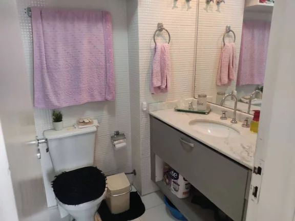 Imagem Apartamento com 3 dormitórios à venda, 71 m² por R$ 470.000 - Parque Jaçatuba - Santo André/SP