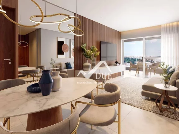 Imagem Apartamento em construção - 3 suítes, vagas demarcadas, lazer total à venda por R$ 1.280.000 - José Menino - Santos/SP
