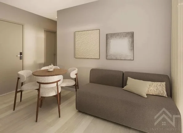 Imagem ÚLTIMAS UNIDADES 38m2: Mobiliado e Perto do INSPER! 2. Investimento Chave na Mão: 1 Dorm. Mobiliado