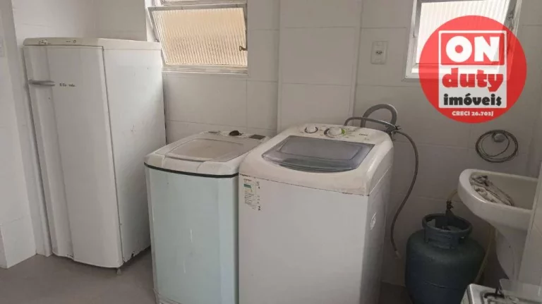 Imagem Apartamento com 3 quartos para alugar, 89 m² por R$ 4.600/mês - Gonzaga - Santos/SP