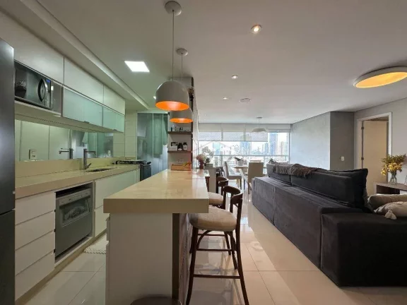 Imagem Apartamento mobiliado com 1 dormitório suíte à venda no Brooklin