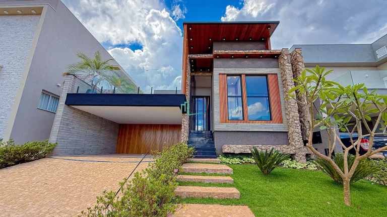 Imagem Linda residência nova disponivel á venda no Condominio Villa Di Capri em Franca/SP