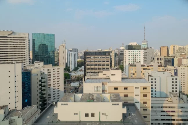 Imagem Apartamento à venda no Paraíso, São Paulo-SP: 3 quartos, 1 suíte, 2 banheiros, 3 vagas de garagem em Condomínio Contemporâneo!
