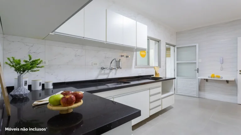 Imagem Apartamento 113M², 3Q, 1 Suíte, 2 Banheiros, 2 Vagas, Varanda, Salão de Festas, Playground, Fechadura Eletrônica, Banheiro de Serviço.