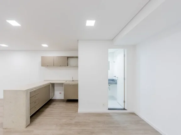 Imagem Conjunto Comercial Vila Romana - 50M², 1 Vaga Determinada, Móveis Planejados, Sacada, Split.