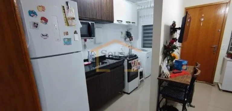 Imagem Apartamento semi novo, 27m², 1 dormitório, sala, cozinha, banheiro e área de serviço. 
SEM VAGA ...