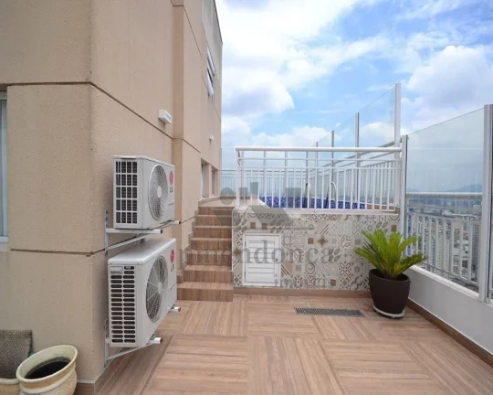 Imagem Apartamento cobertura duplex, com 4 suítes,piscina privativa, sacada com churrasquei