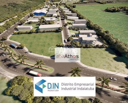 Imagem Terreno à venda, 690 m por R$ 877.819,92 - DIN Distrito Empresarial Industrial - Indaiatuba/SP