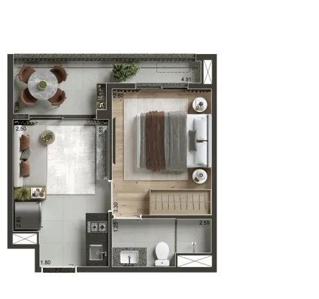 Imagem Apartamento em Alto da Boa Vista - São Paulo SP