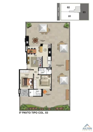 Imagem Lançamento Residencial Torre das Águas - Praia do Morro - Guarapari/ES