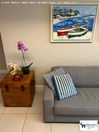 Imagem ELEGANTE APARTAMENTO COM VISTA MAR EM ONDINA COM 2 SUITES VISTA MAR , INFRA E DUAS VAGAS