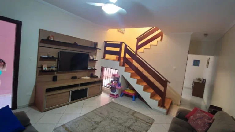 Imagem Casa Sobrado, 3 Dormitórios (Suíte), Bosque dos Ipês, Sjc.